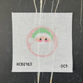 Pink Santa Face