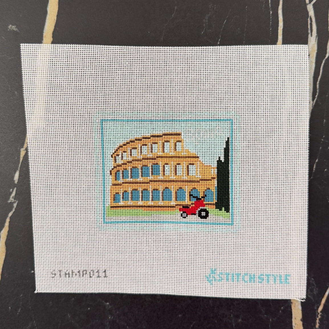 Rome Colosseum Stamp