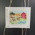 Barnyard Farm Scene