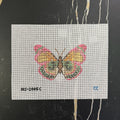Butterfly Ornament - Pink Green