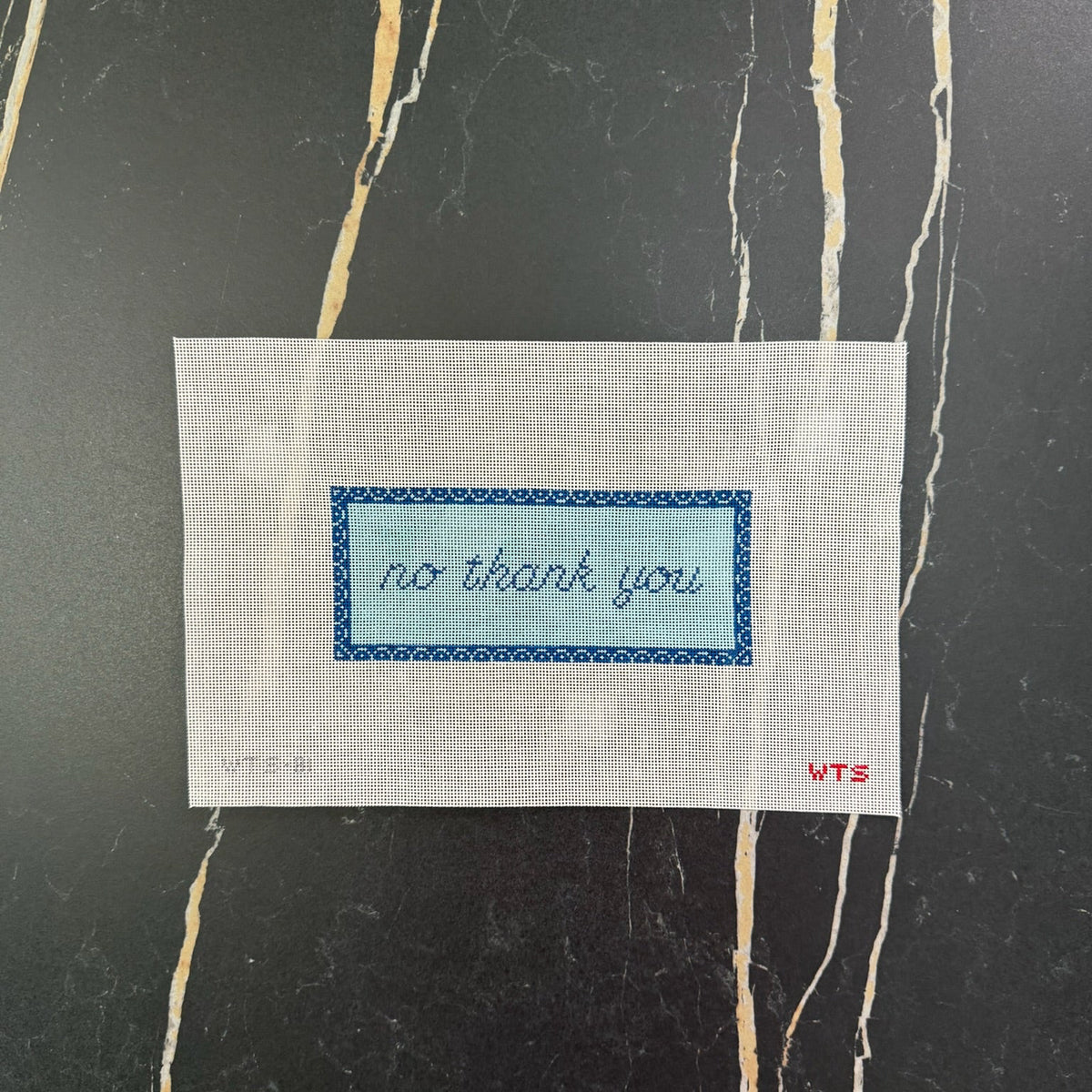 No Thank You Canvas
