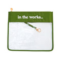 In the Works Project Bag - Olive
