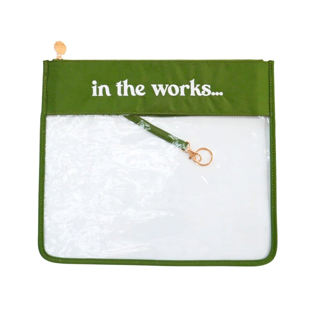 In the Works Project Bag - Olive