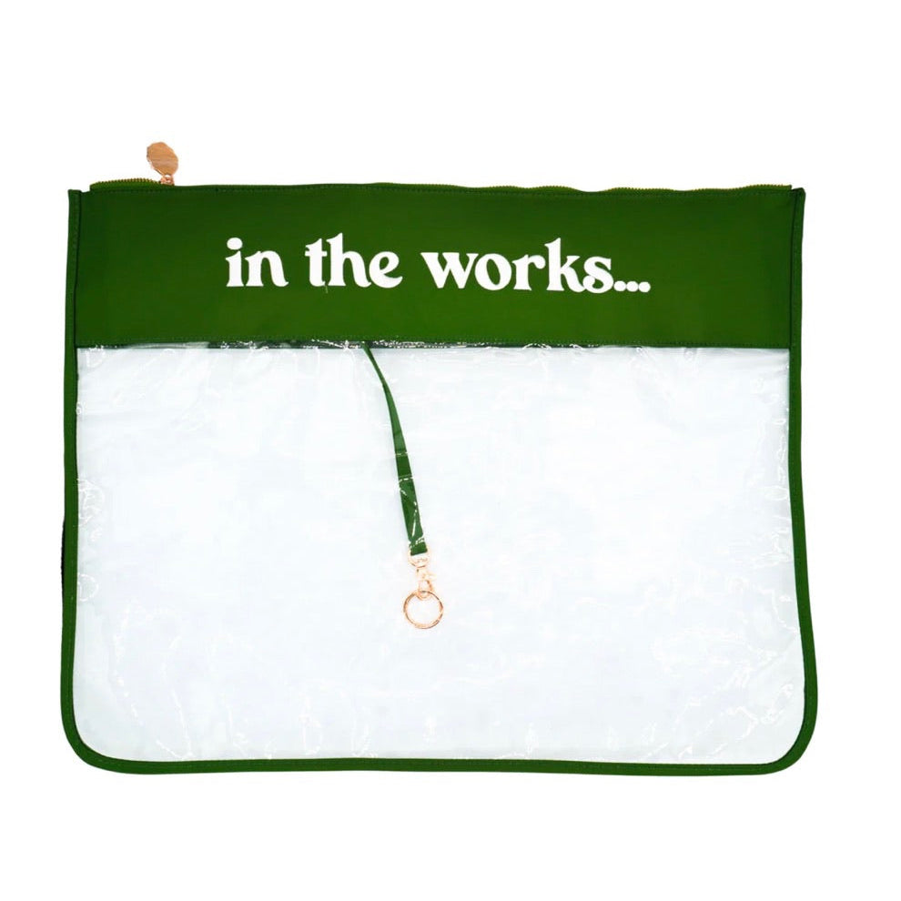 Extra Large in The Works Project Bag - Olive