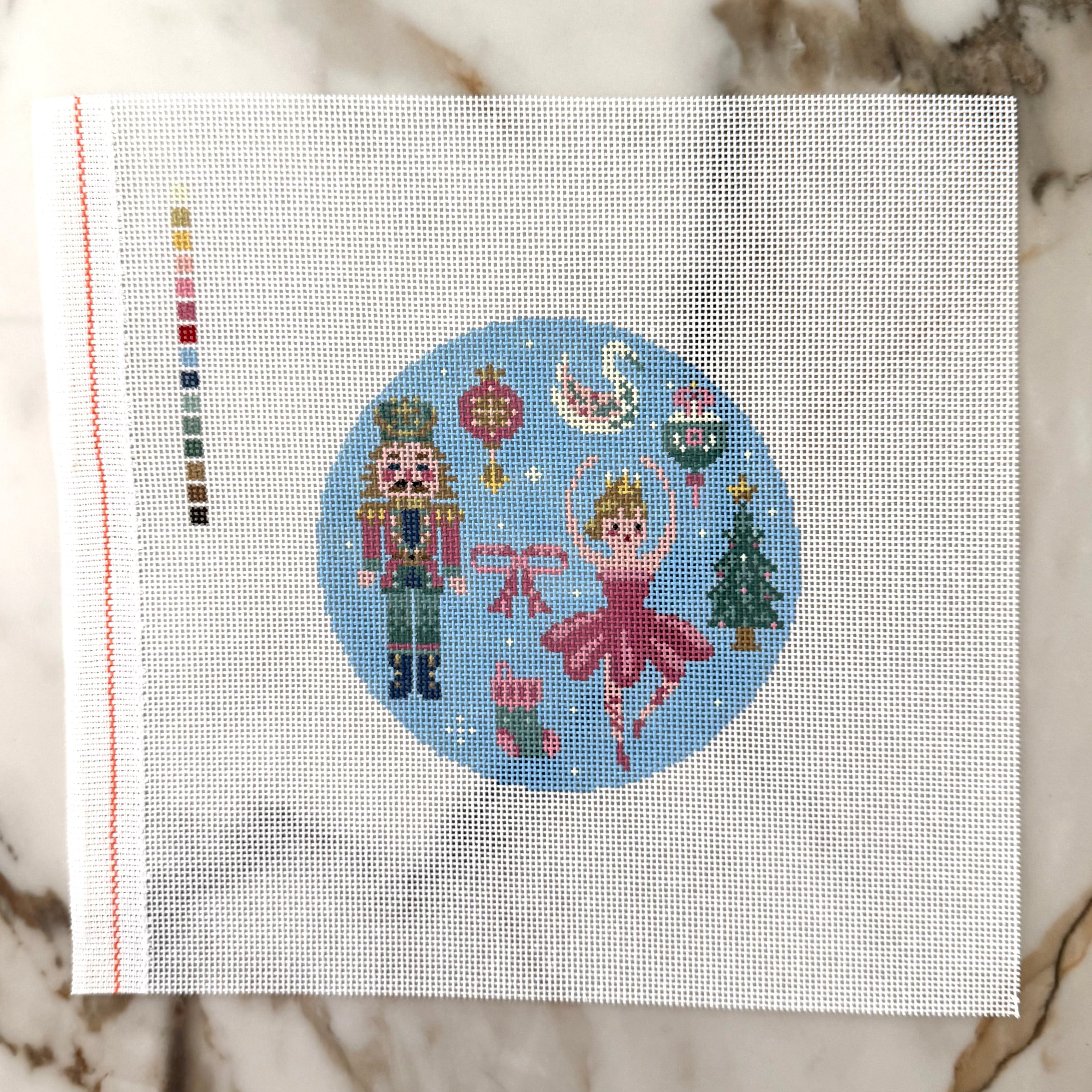 Pastel Nutcracker Round