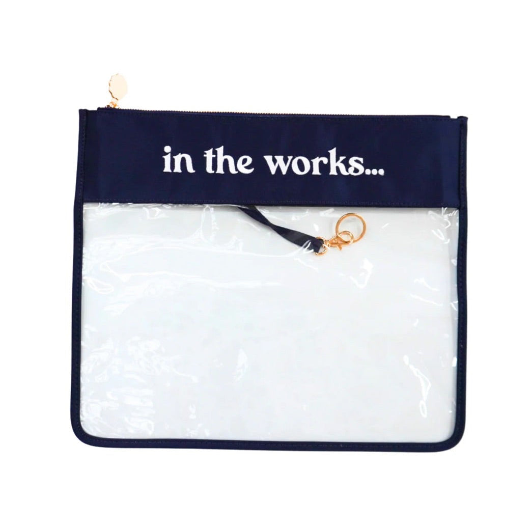 In The Works Project Bag - Navy
