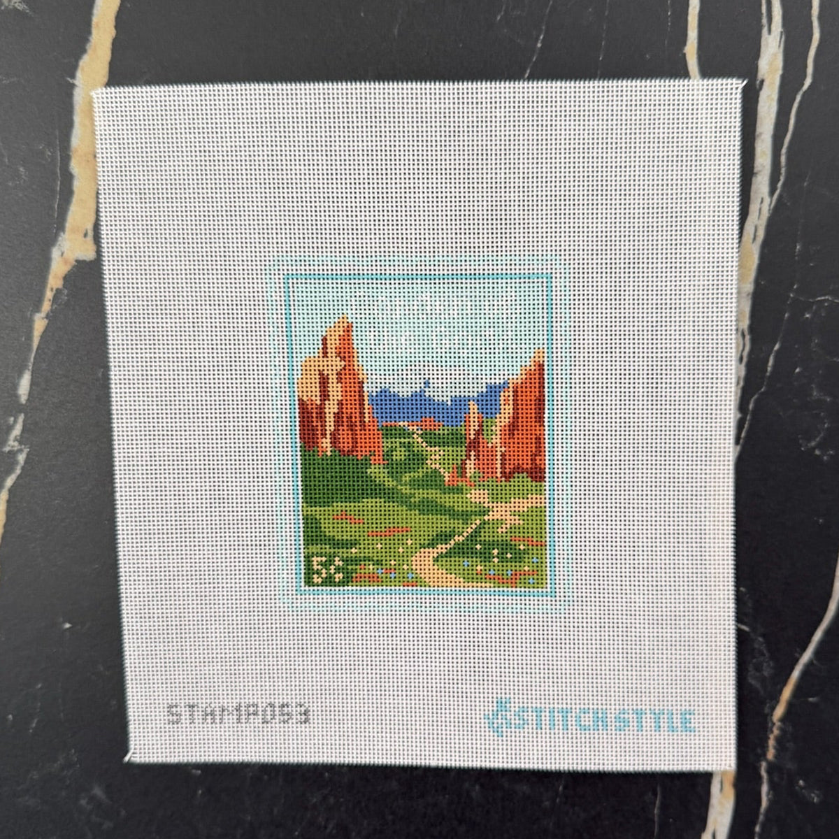 Garden of the Gods Travel Stamp