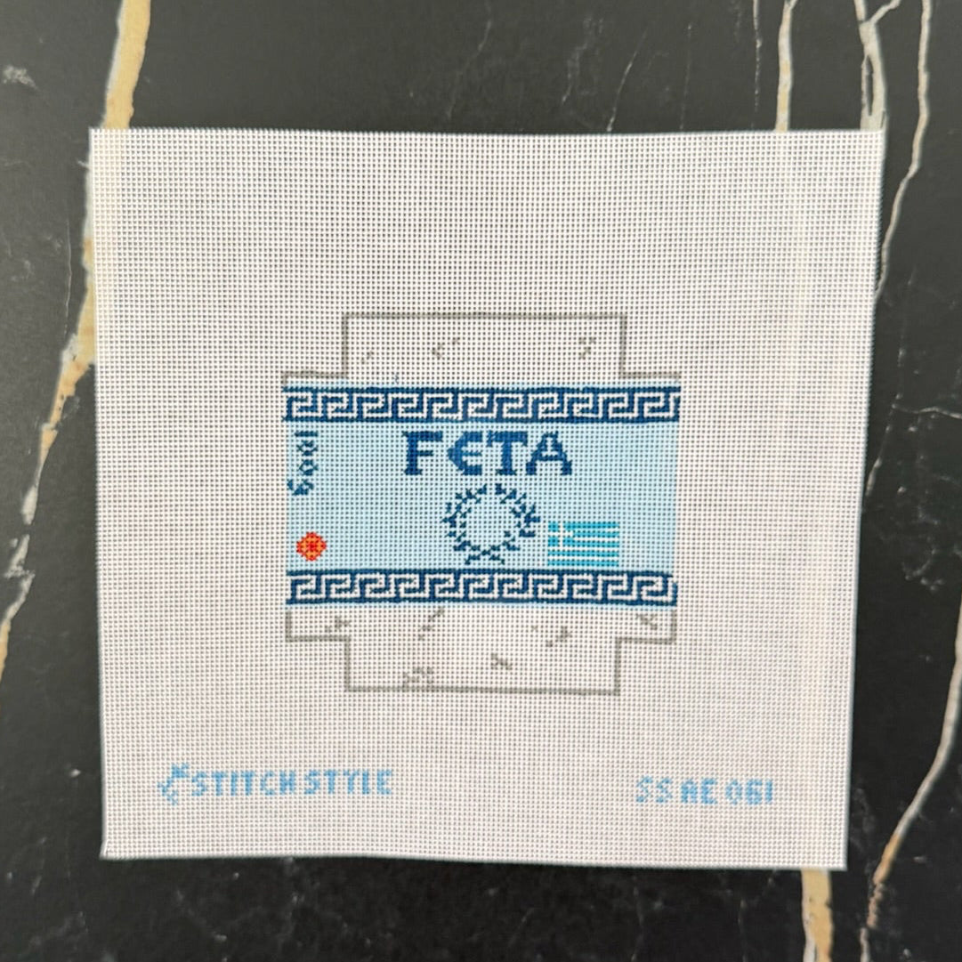 3D Feta Cheese