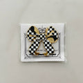 Checkered Bow Needle Minder