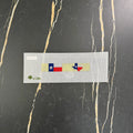 TX Flag & State Loop Keychain