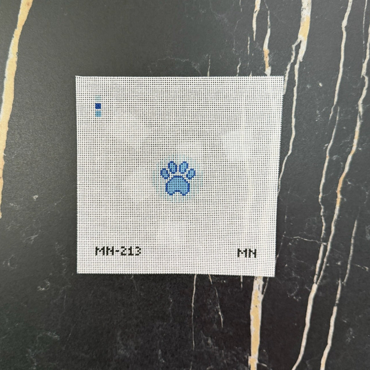 Mini Blue Stripe Paw