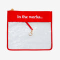In the Works Project Bag - Cherry
