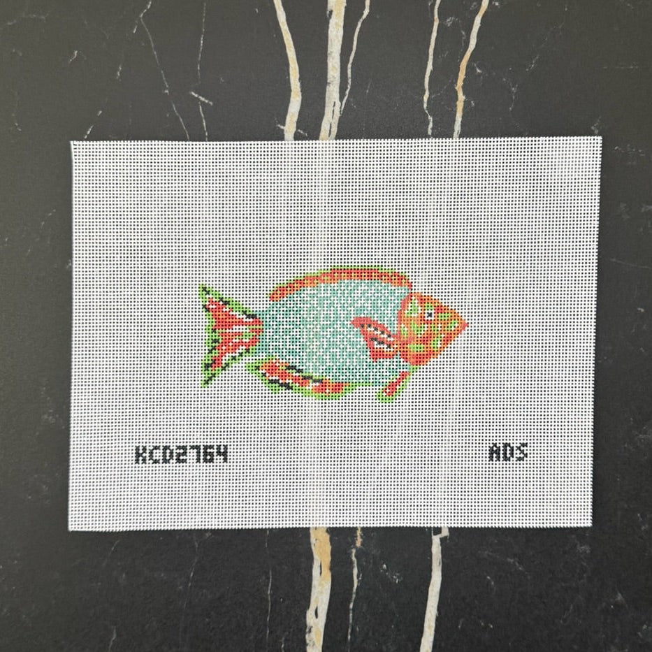 Green and Orange Parrotfish