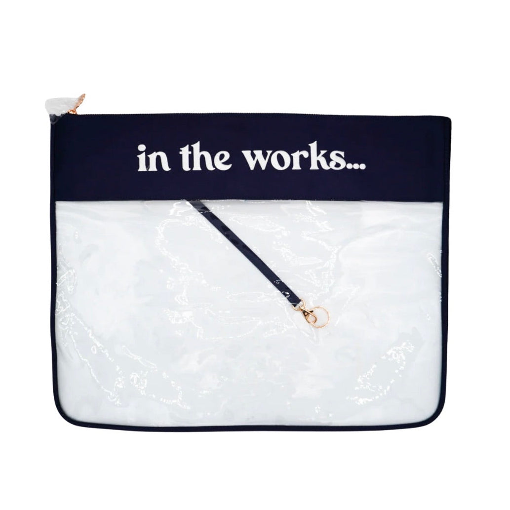 Extra Large In the Works Project Bag - Navy
