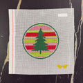 Stripes Tree Round