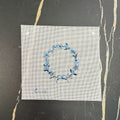 Blue Floral Wreath