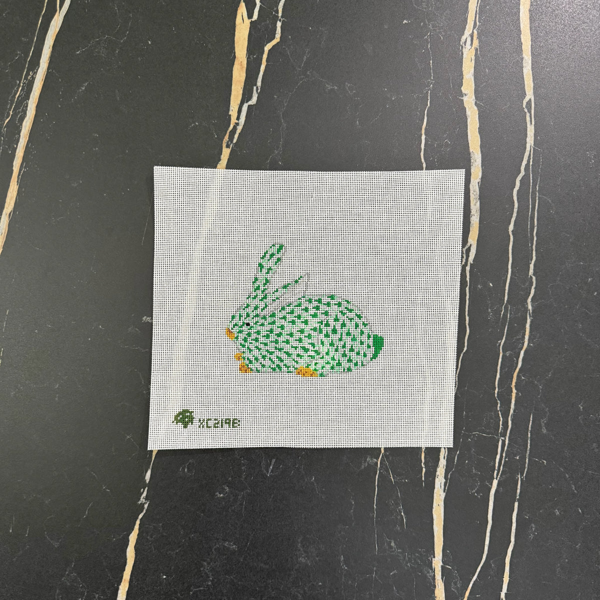 Herend Bunny - Green