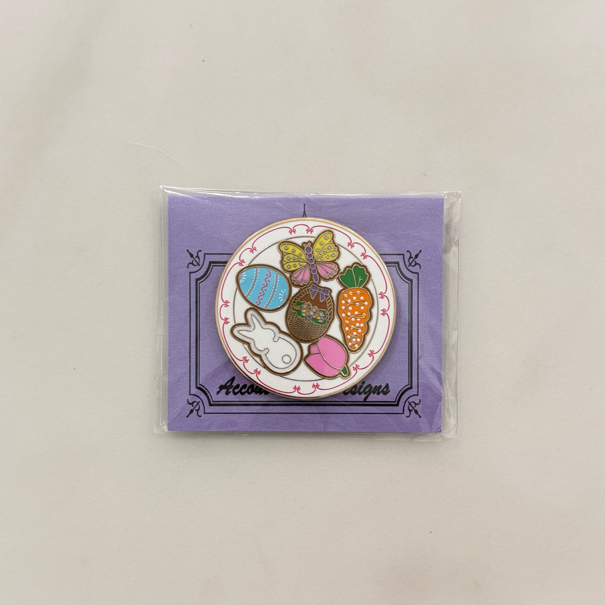 Easter Cookie Plate Needle Minder