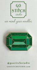 Green Diamond Needle Minder