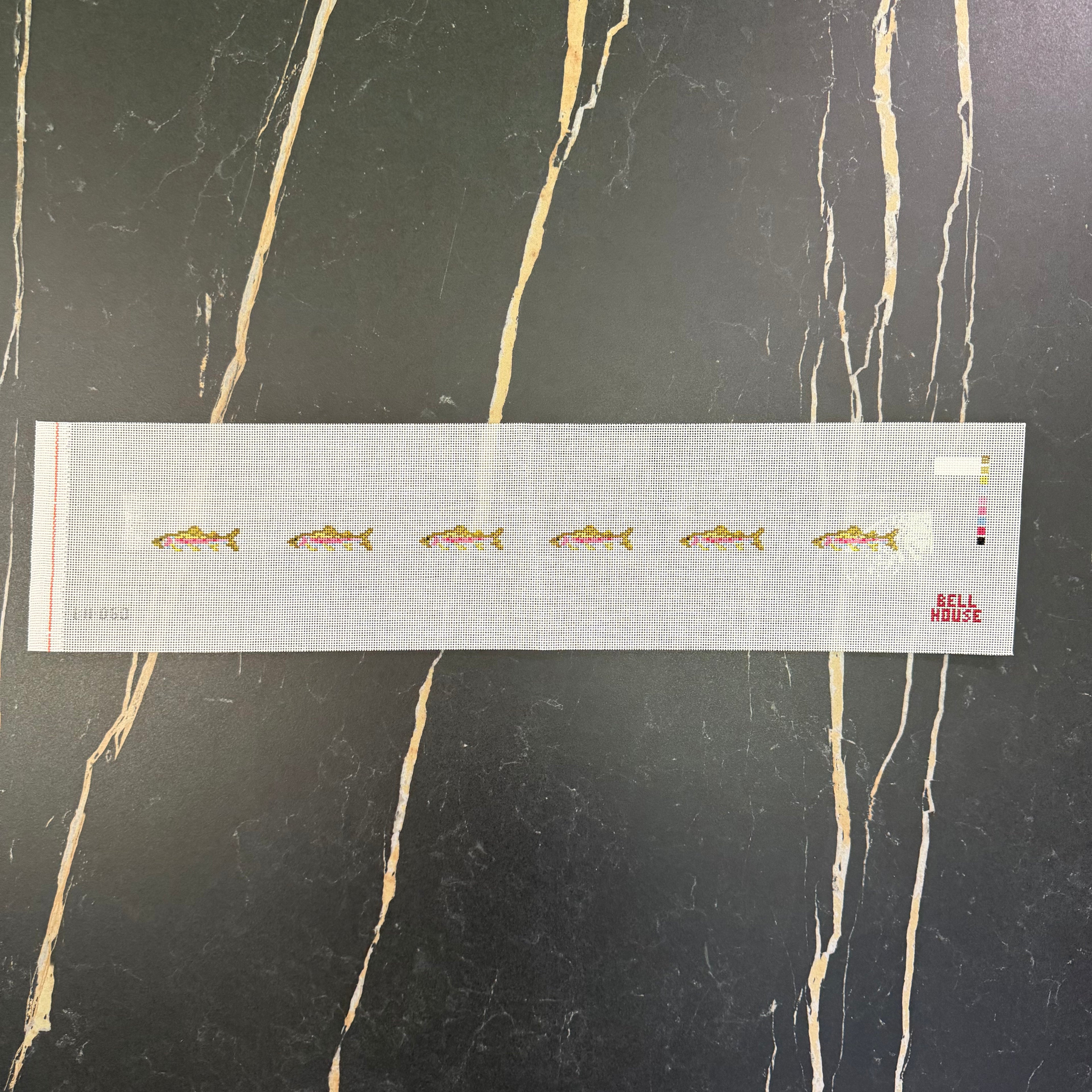 Rainbow Trout Dog Collar - Small