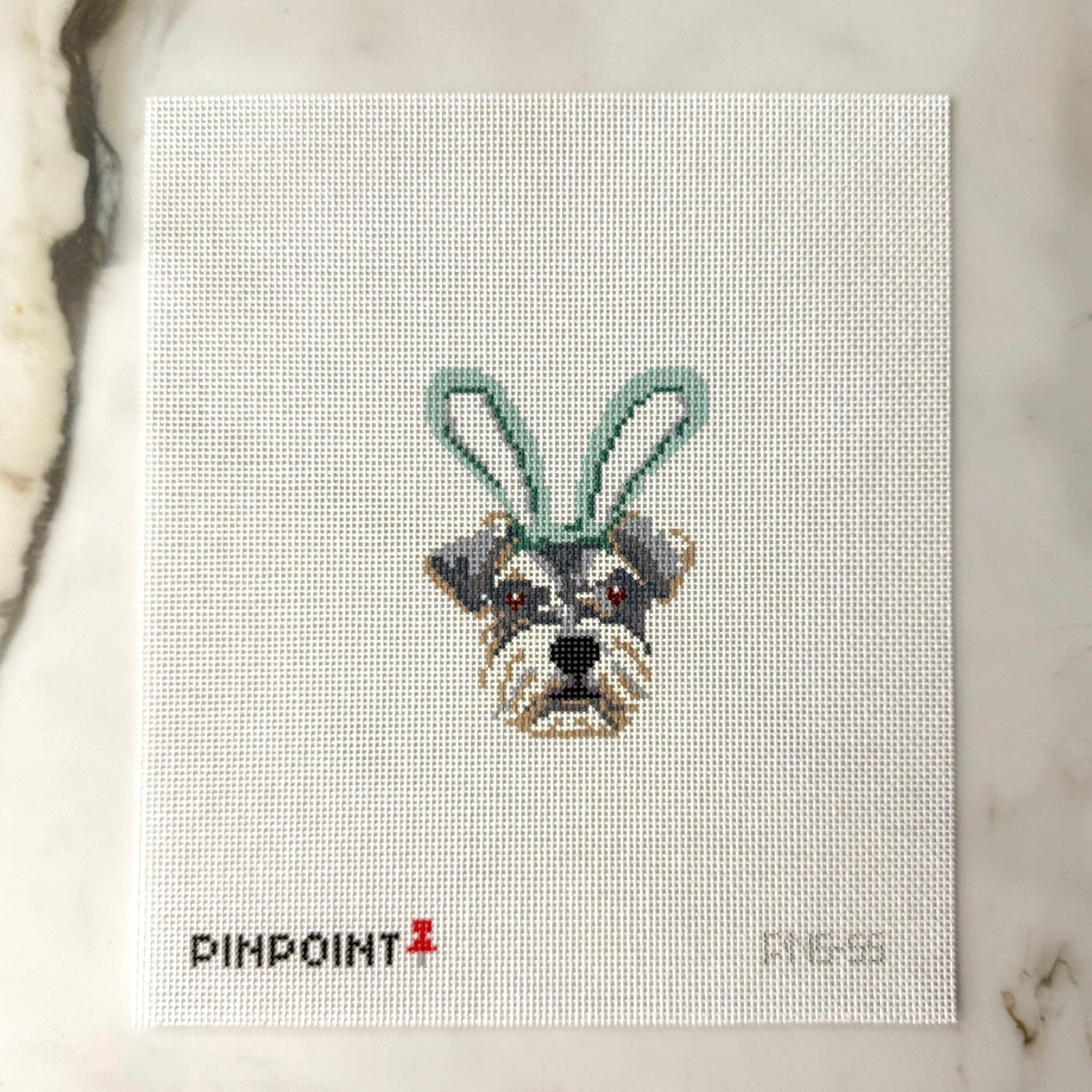 Schnauzer Easter Bunny