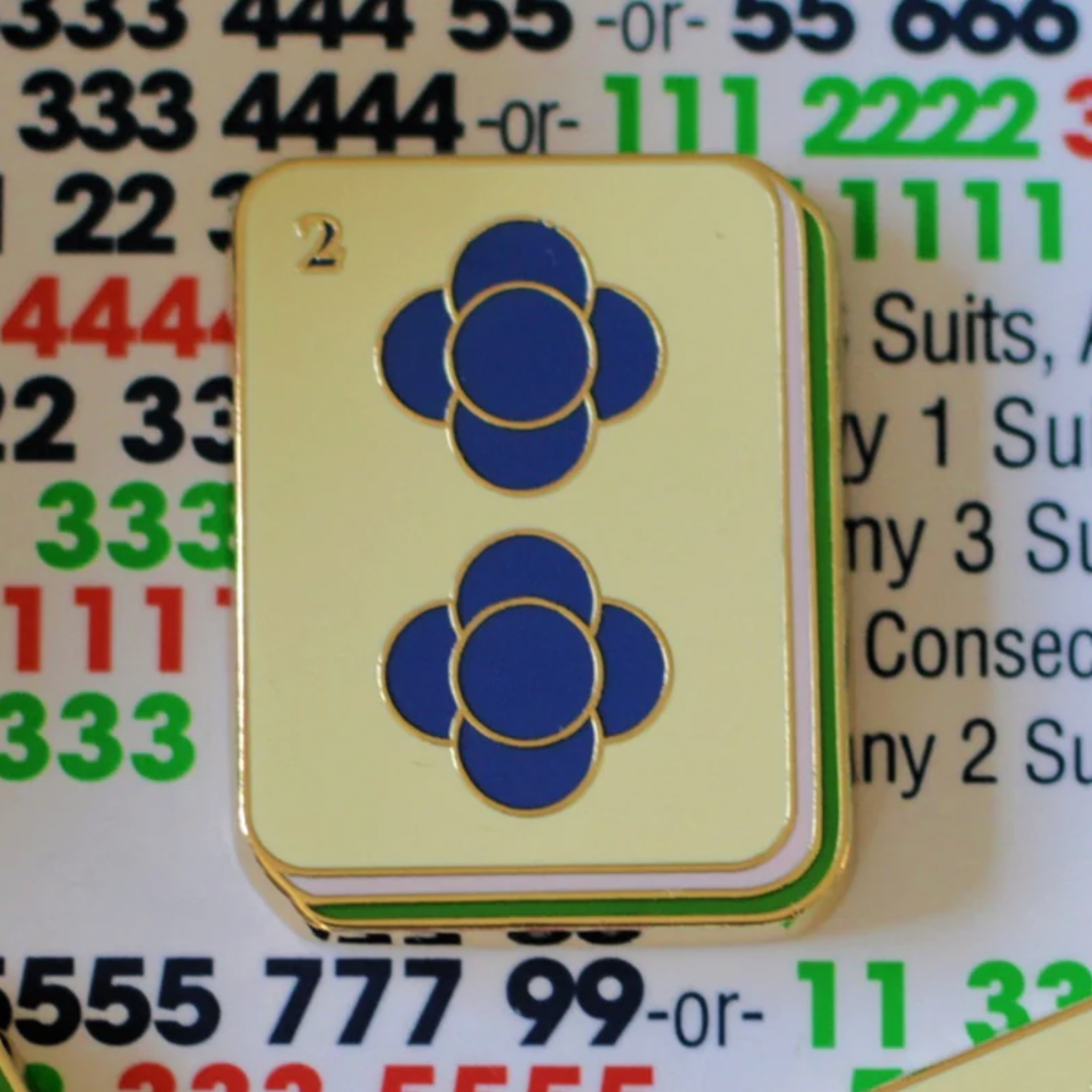 Clover Mahjong Needleminder